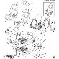 (TC16-449) - 2008-2009 CK1(06-36)  /BUCKET (AN3, HEATED/VENTED HNE,KB6)