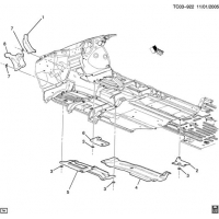 (TC03-922) - 2007      CK109,2(06-36) HEAT SHIELDS/EXHAUST