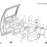 (TC16-437) - 2007-2009 CK109(06-36)  /SIDE REAR (CADILLAC Z75)