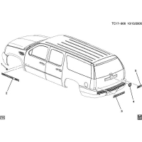 (TC17-906) - 2007      K109(06) NAMEPLATES (CADILLAC Z75)