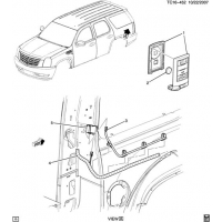 (TC16-452) - 2008-2009 CK1,2(06) LOCKING SYSTEM/REMOTE (CADILLAC Z75, AP3,AP8)