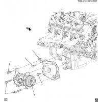 (TX09-016) - 2009      CK1   MOUNTING (LC9/5.3-3,LH6/5.3M,LMG/5.3-0,LY2/4.8C,LY5/5.3J,L76/6.0Y,L9H/6.2-2)