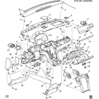 (TK16-904) - 2009      CK1(06)   &    1 TRIM (CADILLAC Z75)