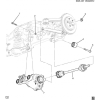 (6A05-007) 2013 A   -REAR