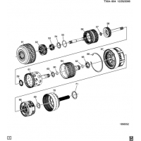 (TX04-904) 2011-2013 DN    (MYD) (6L90) CLUTCH ASSEMBLIES & RELATED PARTS