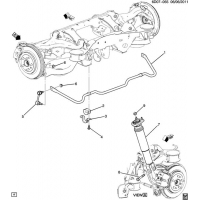 (6D07-055) 2010-2013 DM,DN,DR  -SHOCK ABSORBER & STABILIZER BAR