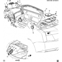 (6D09-099) 2011-2013 D47 /   (8 SPEAKER AUDIO UQA)