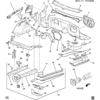 (6D12-111) 2011-2013 DM47    PART 1-ENGINE COMPARTMENT & DASH(MX7)