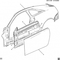 (6D12-097) 2011-2013 D47    PART 2-SIDE FRAME & DOORS