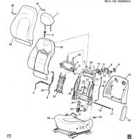 (6D14-155) 2011-2013 DM47   /- (EXC POWER LUMBAR AL2)