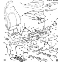 (6D14-181) 2011-2013 DM47   /- (POWER ADJUSTER AH8, EXC POWER LUMBAR AL2)