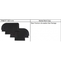 (6D21-019) 2011-2013 DM MAT PKG/REAR PREMIUM (ALL WEATHER)
