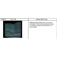 (AC21-784) 2011-2013 DM MAT PKG/FRONT FLOOR PREMIUM (ALL WEATHER)