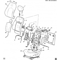 (6D14-189) 2012 D47   /- (POWER LUMBAR AL2, VENTED/HEATED KB6, EXC RECARO W2E)(2ND DES)