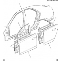 (6D12-066) 2009-2013 DM,DN,DR69    PART 2-SIDE FRAME & DOORS