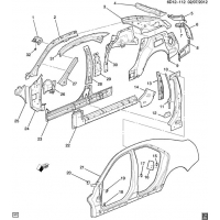 (6D12-112) 2011-2013 DM,DN,DR69    PART 3-SIDE FRAME