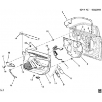 (6D14-137) 2010-2013 DM69     (EXC LAMP PACKAGE TSQ, LOCK CONTROL ATH)