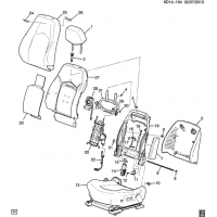 (6D14-194) 2012 DM35   /- (VENTED/HEATED KB6, EXC RECARO W2E)(1ST DES)