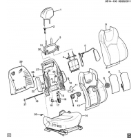 (6D14-100) 2011-2013 DN35-69   /- (VENTED/HEATED KB6, RECARO W2E)