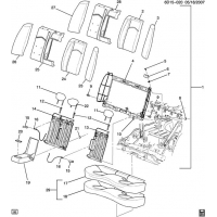 (6D15-020) 2009-2013 DM,DN,DR69   / (SPLIT BACK AM9, CENTER HEADREST A82)