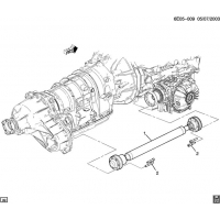 (6E05-009) 2010-2013 DM35-69   MOUNTING/FRONT (ALL-WHEEL DRIVE MX7)