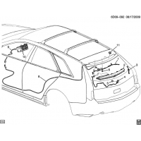 (6D09-092) 2011-2013 DM,DN,DR35 ANTENNA/AUDIO