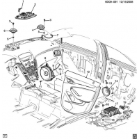 (6D09-091) 2010-2013 DM,DR35 /   (7 SPEAKER AUDIO UQA)
