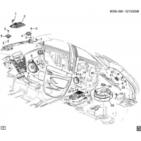 (6D09-090) 2011-2013 DM,DN,DR35 /   (10 SPEAKER AUDIO UQS)
