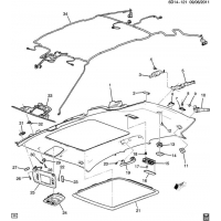 (6D14-121) 2010-2011 D35   (SUNROOF C3U)