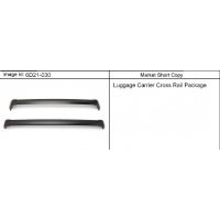 (6D21-030) 2010-2013 D35 RAIL PKG/LUGGAGE CARRIER CROSS