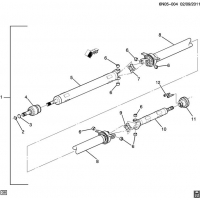 (6N05-004) 2010-2013 N   (ALL-WHEEL DRIVE F46)