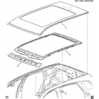 (6N12-006) 2010-2013 N    PART 3-ROOF (SUNROOF C3U)