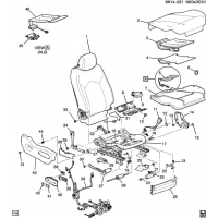 (6N14-021) 2010-2012 N   /- (LEATHER TRIM EBS, PRESENCE SENSOR AL0)