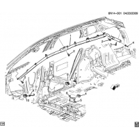 (6N14-001) 2010-2013 N   /ROOF SIDE