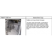 (6N21-023) 2010-2013 N PARTITION PKG/CARGO AND CARGO DIVIDER PKG