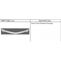 (6N21-014) 2010-2013 N PROTECTOR PKG/HOOD FRONT