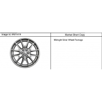 (6N21-018) 2011-2013 N WHEEL PKG-NA113 MIDNIGHT SILVER