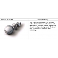 (AC21-866) 2010-2013 N BALL PKG/TRAILER HITCH