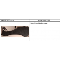 (6N21-015) 2010-2013 N MAT PKG/REAR FLOOR (ALL WEATHER)