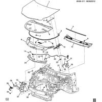 (6N08-011) 2013 N  (COLLISION SENSOR UGN)