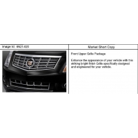 (6N21-020) 2013 N GRILLE PKG/RADIATOR