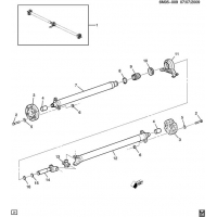 (6M05-009) 2010-2011 DW29   (REAR WHEEL DRIVE MX0)