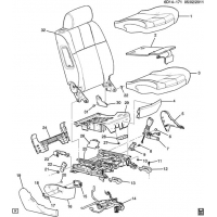 (6D14-171) 2010-2011 DW29   /- (EXC POWER LUMBAR AL2)