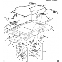 (6D10-059) 2006-2011 D29   (SUNROOF CF5)