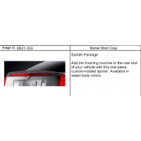 (6D21-033) 2007-2011 DW29 SPOILER PKG