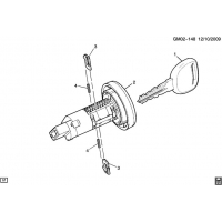 (GM02-148) 2007-2013 CK1,2,3     