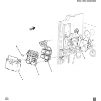 (TC02-909) 2007-2013 CK1,2,3 BLOCK- I/P MID JUNCTION