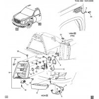 (TC02-902) 2009-2013 CK1(06-36)   (CADILLAC Z75, EXC L.E.D. HEADLAMP T4Q)