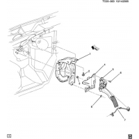 (TC03-920) 2007-2013 CK1,2(06-36)   (EXC POWER ADJUSTABLE PEDAL JF4)