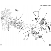 (TC04-106) 2010-2011 CK1,2   (POWER ADJUSTABLE PEDAL JF4, AN3)